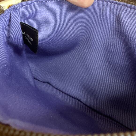 y2k COACH Limited Ed Signature Fish Demi Mini Bag Wristlet Bag Charm - Picture 10 of 13